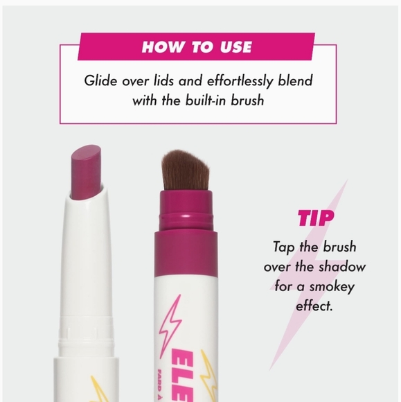 As If | Lime Crime Electric Slide Eyeshadow Stick & Brush | Brand New in Box - Picture 7 of 11